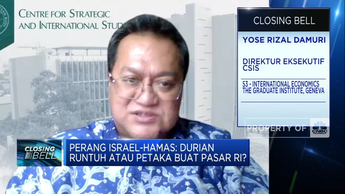 Jika perang Hamas dan Israel meluas, Indonesia harus mewaspadai dampaknya!